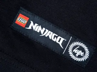HYPE X LEGO NINJAGO Black Squad Script Adults' T-Shirt