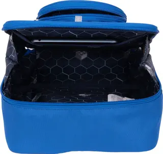 Blauer kleiner Rucksack
