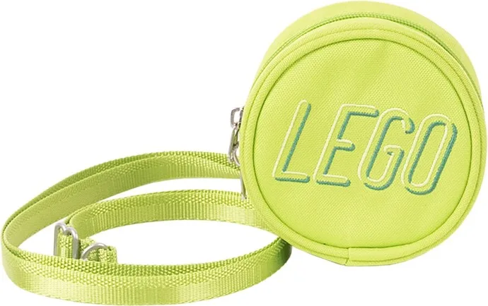 Limegroene tas met microknopjes
