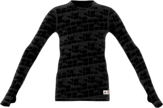 T-shirt ajusté à manches longues Adidas Bricks