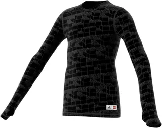 T-shirt ajusté à manches longues Adidas Bricks