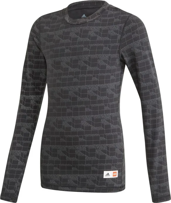 T-shirt ajusté à manches longues Adidas Bricks