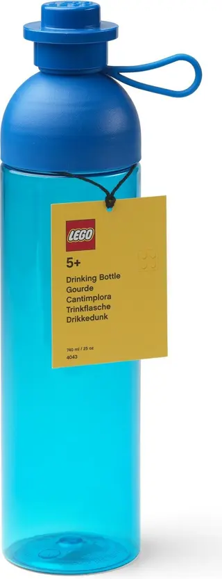Trinkflasche Blau Groß