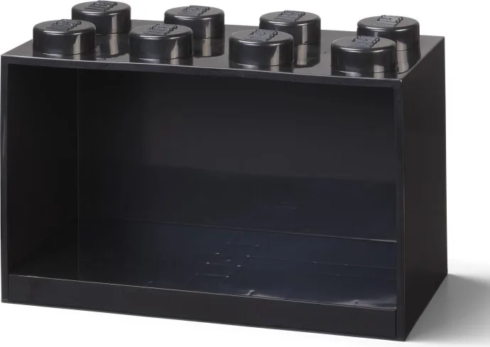 Bakstenen plank met 8 zwarte knoppen