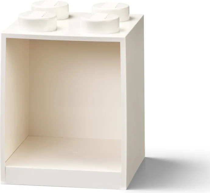 Bakstenen plank met 4 witte knoppen