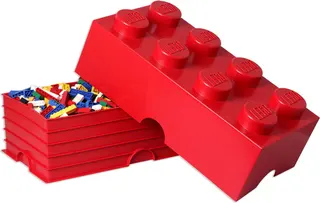 8 Stud Storage Brick Red