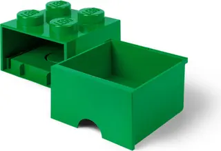 4-Stud-Ziegelschublade Grün