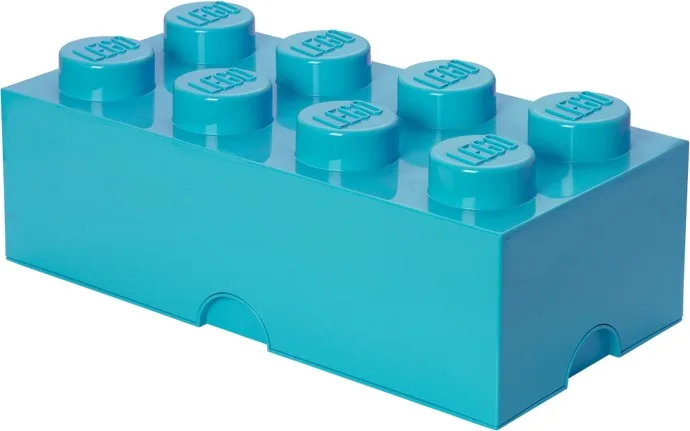 8-Noppen-Speicherstein Azurblau