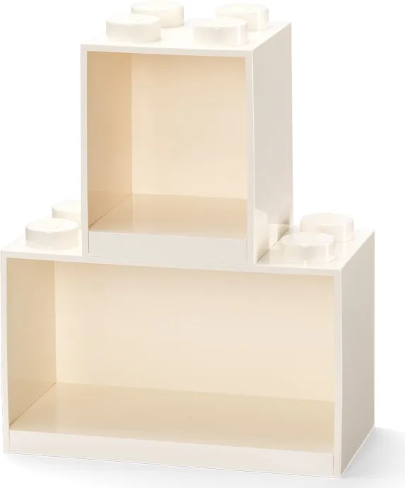 Bakstenen plankenset wit