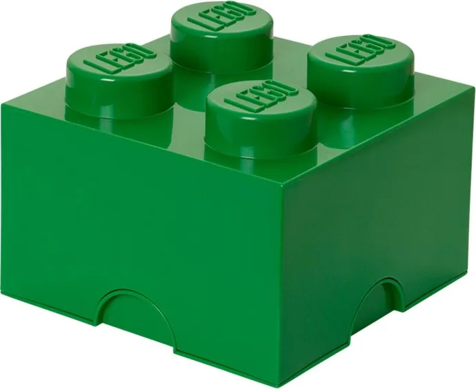 Brique verte de rangement à 4 tenons