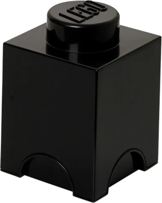 Storage Brick 1 Stud Black