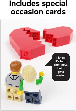 Cartes et enveloppes Minifigure Notes
