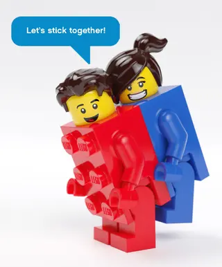 Cartes et enveloppes Minifigure Notes