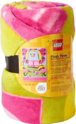 Plaid papillon 117 cm x 152 cm