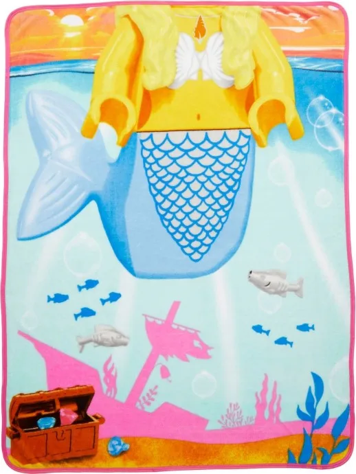 Plaid sirène 117 cm x 152 cm