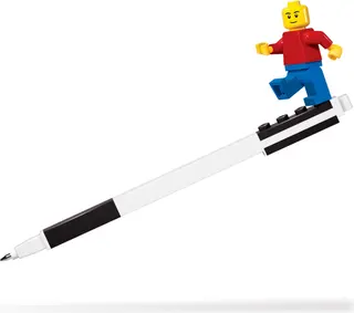 Pen Pal Gelstift mit Minifigur – Schwarz