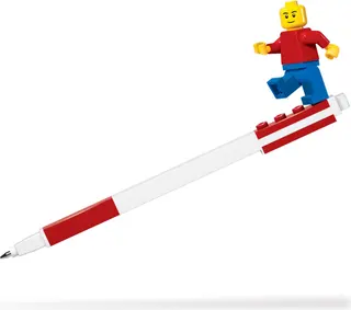 Pen Pal Gelstift mit Minifigur – Rot