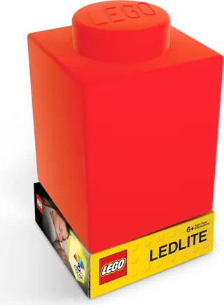 Brique 1x1 NiteLite Rouge