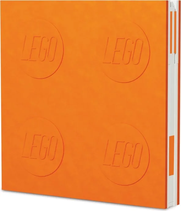 Notizbuch mit Gelstift – Orange