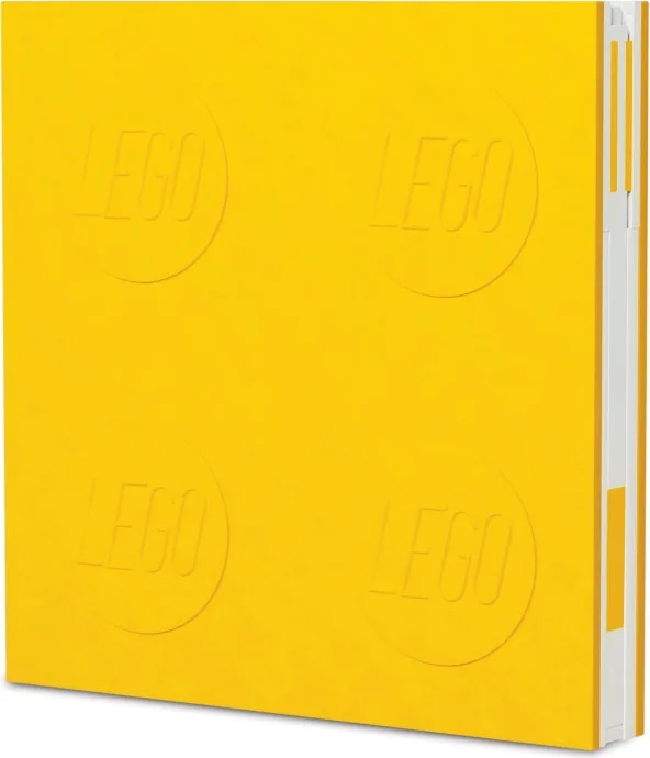 Notizbuch mit Gelstift – Gelb