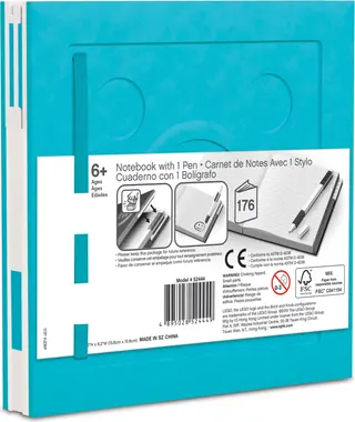 Notebook with Gel Pen - Azure