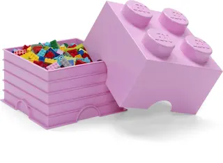 Brique de rangement à 4 tenons violet clair