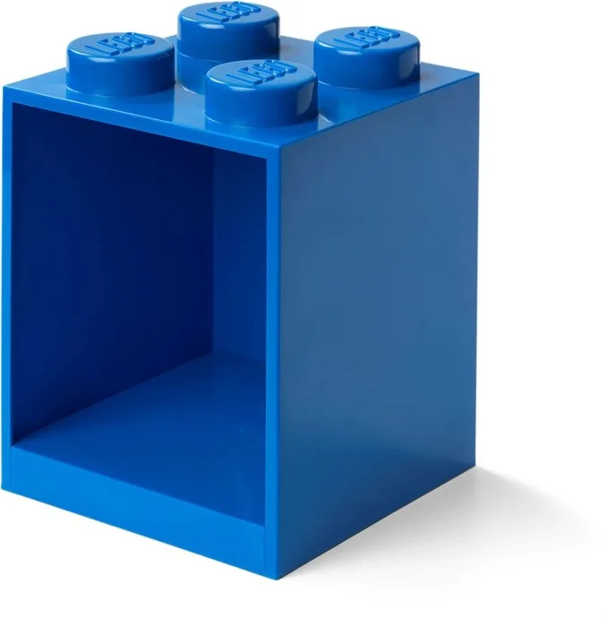 4 Stud Brick Shelf Blue