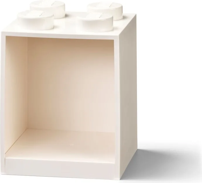 4-noppen bakstenen plank wit