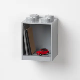 4-noppen bakstenen plank grijs