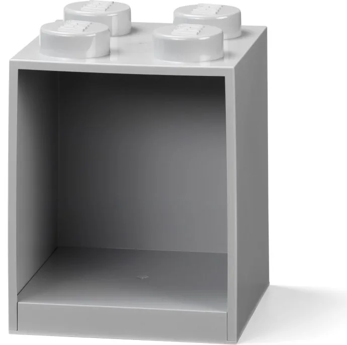 4-noppen bakstenen plank grijs