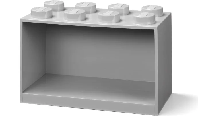 8-noppen bakstenen plank grijs