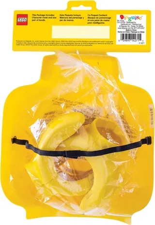 Kit de costume Lego Guy (masque et mains)