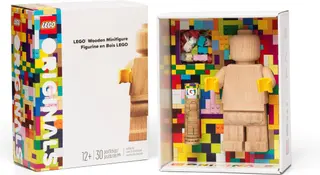 Minifigurine en bois