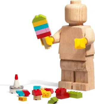 Minifigurine en bois