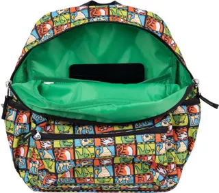 Block-Rucksack Zitrus
