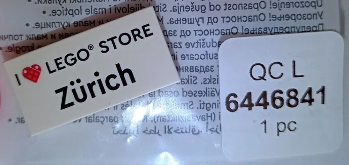 I Love LEGO Store Zurich Tile