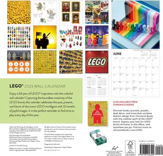 LEGO 2023 wandkalender