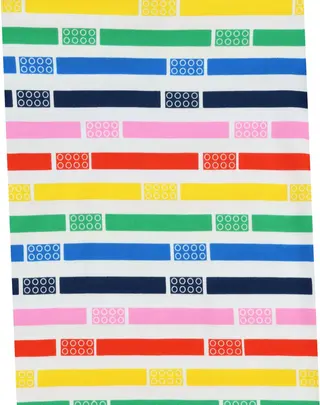 Multicolored T Shirt and Pants 2 Piece Set