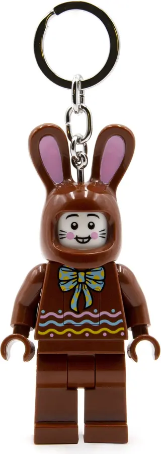 Chocoladekonijn sleutelhangertje