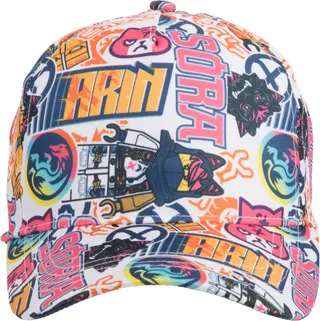 Twill baseballpet met AOP-print.