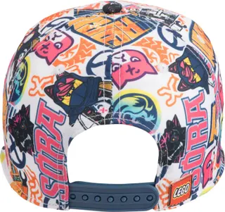 Twill baseballpet met AOP-print.