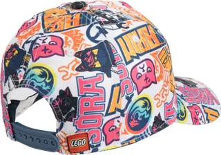 Twill baseballpet met AOP-print.