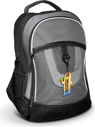 Hot Dog Guy Bag Tag