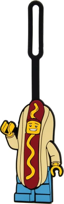 Hot Dog Guy Bag Tag