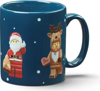 Kerstkeramische mok – Minifiguren