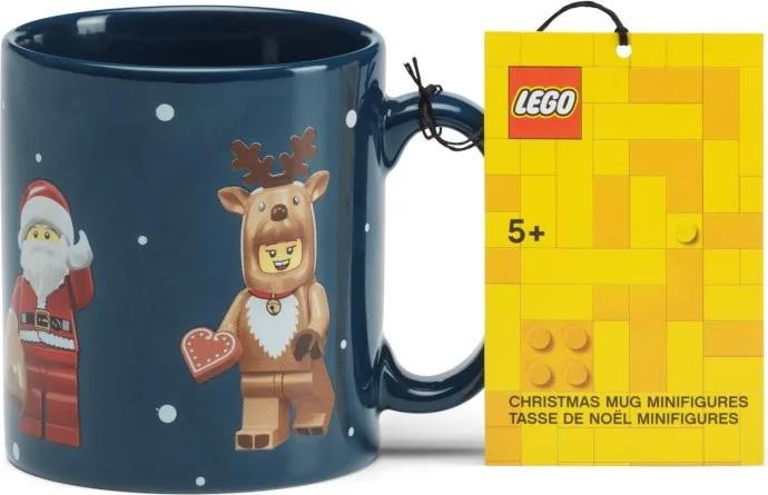 Kerstkeramische mok – Minifiguren