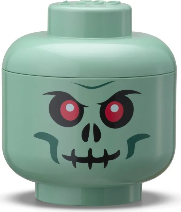 Tête de rangement Mini Squelette - Verte