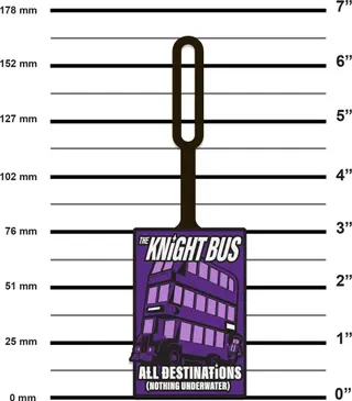 Knight Bus bagagelabel