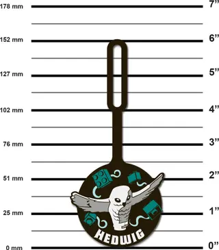 Hedwig Bag Tag