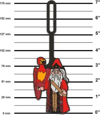 Bagagelabel van Albus Dumbledore